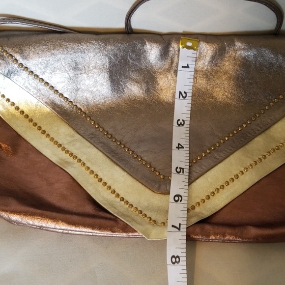 Leather Tricolor Shoulder Bag - Picture 7 of 7